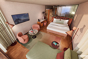 Heavenly lake junior suite.